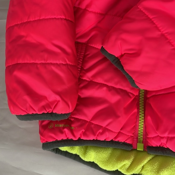 Size 18 month champion neon yellow and pink winter jacket - Picture 2 of 10